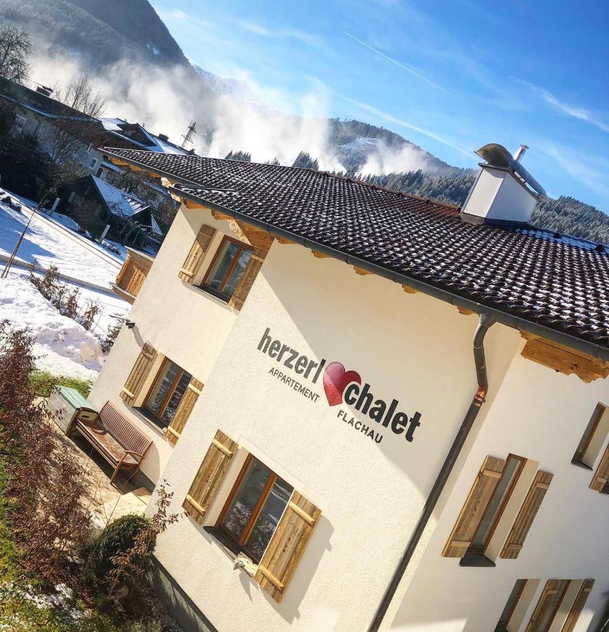 Herzerl-Chalet Appartements Flachau Exterior foto